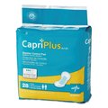 Medline Capri Plus Bladder Control Pads, Extra Plus, 6.5" x 13.5", PK168 BCPE02